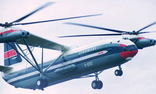 Самые большие вертолеты в мире Самый большой грузоподъемный вертолет