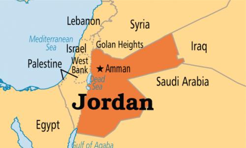 Иордания на карте мира Иордания на карте мира русском политическая